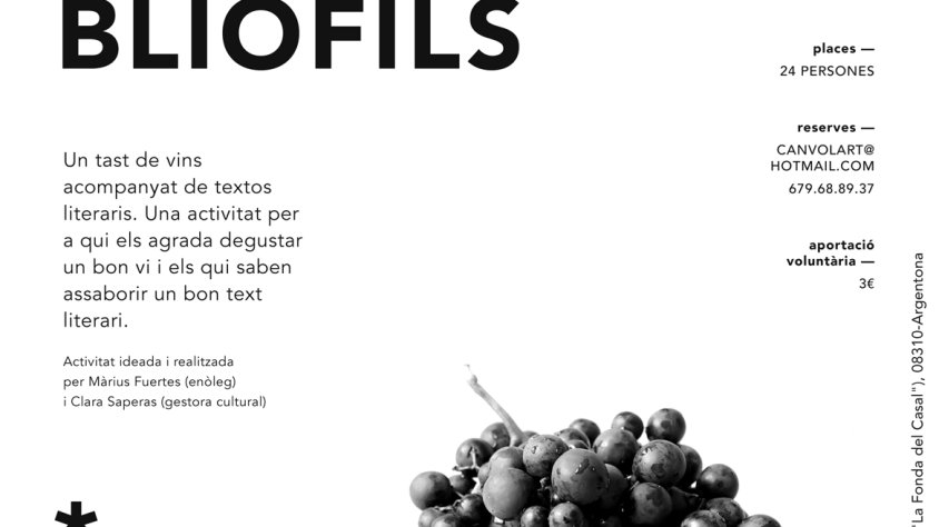 Cartell de l'activitat