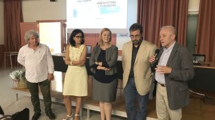 Salvador Puig, Director General de l'Incavi, durant la seva intervenció a l'acte.