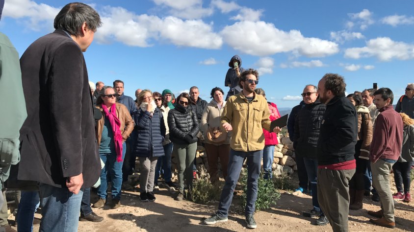 Visita al jaciment Iber del Coll del Moro