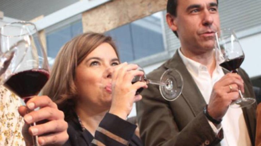 "Viva el vino!", va dir Soraya
