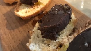 Pa amb xocolata, oli i sal