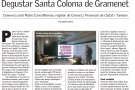 L'Ajuntament de Santa Coloma de Gramenet aposten pel vi i la gastronomia com a eina de promoció de la ciutat