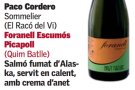 Un sommelier, un vi DO Alella, un plat (2)