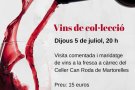 Avui dijous al vespre, al museu Abelló... art i vi amb el celler Can Roda