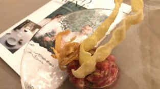 Steak tartar de vedella del Pallars amb toc asiàtic