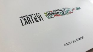 La segona edició del Maridatge d'Art del Vi edita un bonic llibret amb poemes, fotografies i vins