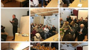 Josep Coll i Xavier Garcia ofereixen una xerrada maridatge als Maristes de Badalona
