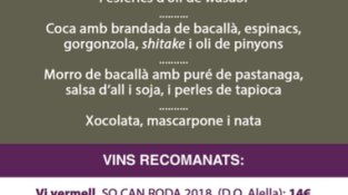 Jornades del bacallà al restaurant Sant Miquel
