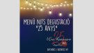 El restaurant l'Era proposa un menú maridat amb vi DO Alella per celebrar els seus 25 anys