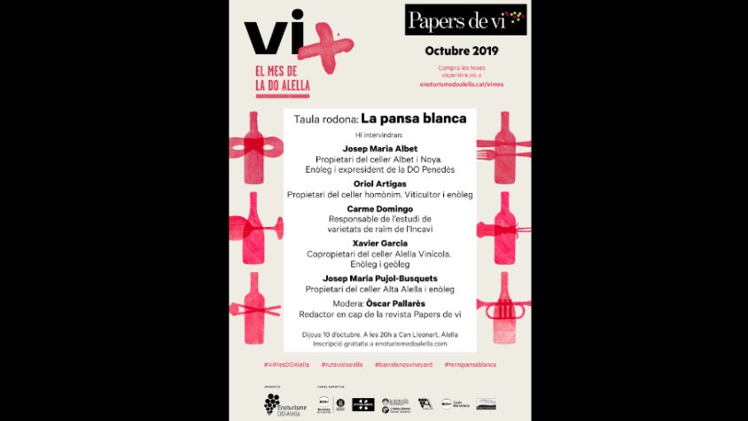 La taula rodona sobre la pansa blanca que organitza Papers de vi ja té cartell