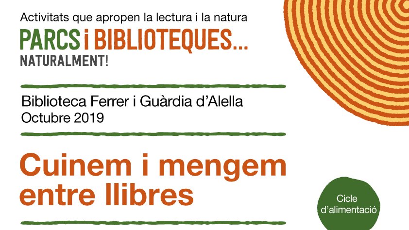Cicle d'alimentació. Cuinem i mengem entre llibres, a la biblioteca d'Alella