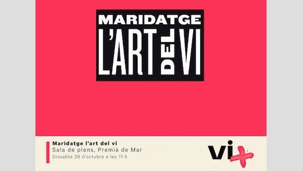 Art i vi, dissabte a Premià de Mar