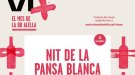 No us perdeu, aquest dissabte, la Nit de la Pansa Blanca