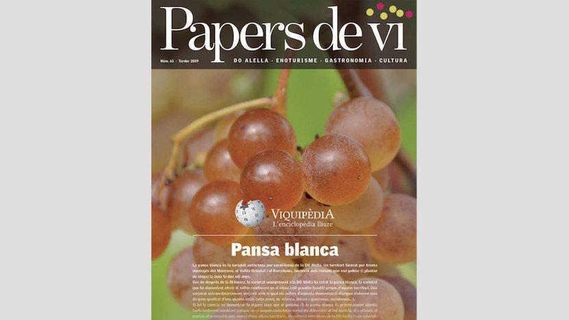 El número 61 de Papers de vi ja està disponible en línia