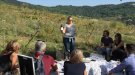 Enoturista explica el projecte d'Ànima d'Alella
