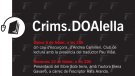 Misteri i intriga a un nou cicle Crims.DOAlella