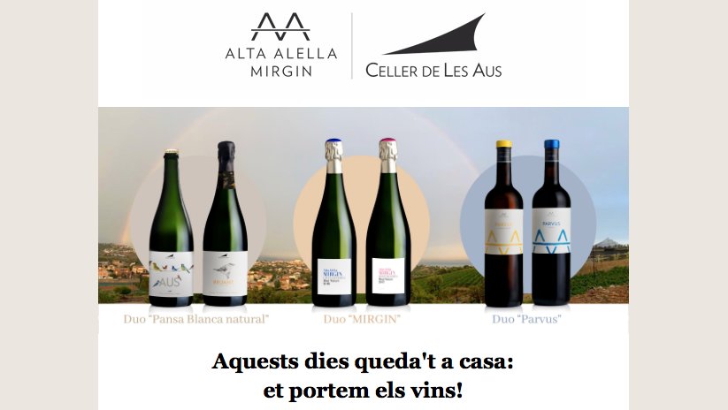 Alta Alella et porta el vi a casa