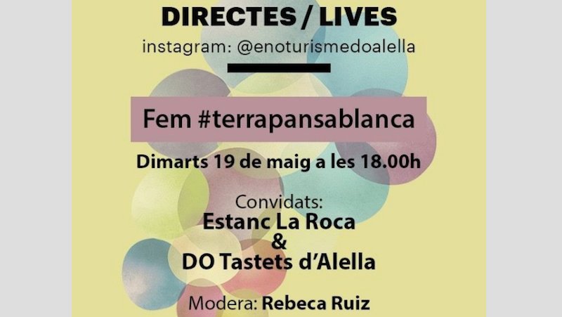 Dimarts a la tarda, Instagram Live DO Alella