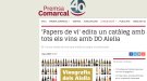 Premsa Comarcal es fa ressò de la publicació de la Vinografia dels Alella