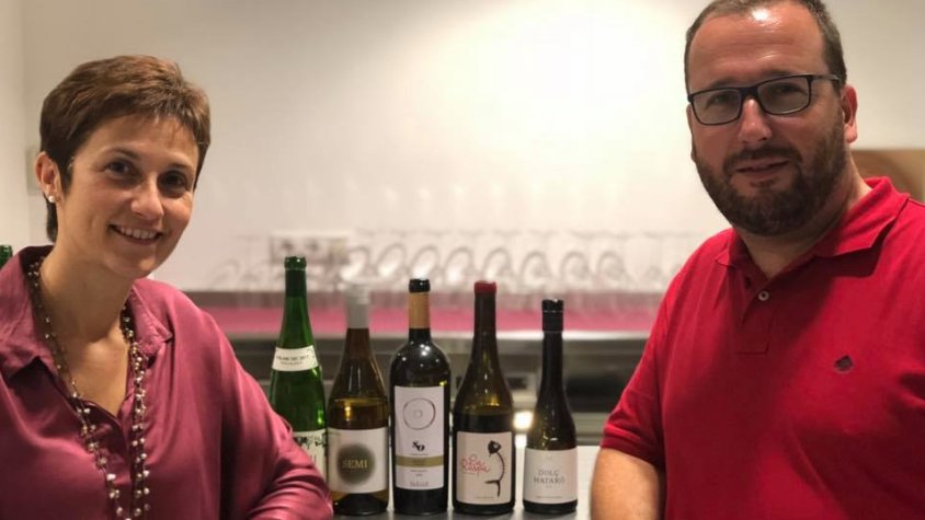 Culell i Pallarès, amb els vins tastats