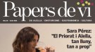 Sara Pérez protagonitza la portada del nou Papers de vi