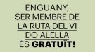 Aquest any la quota per formar part de la Ruta del Vi DO Alella és gratuïta