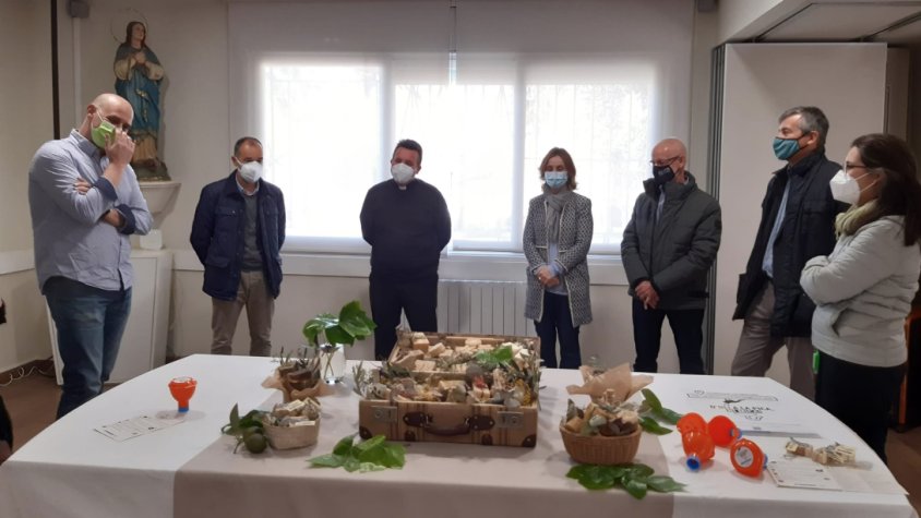 Imatge de la presentació de la campanya a la parròquia de Pomar. Foto: Ajuntament de Badalona