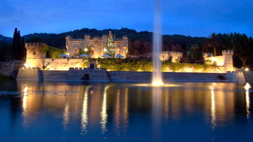 Castell Jalpí, situat a Arenys de Munt