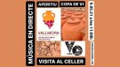 La música en directe torna a Vallmora acompanyada de vi i aperitiu