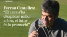 Llegiu l'entrevista amb Ferran Centelles que hem publicat al darrer número de Papers de vi