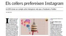 Els cellers prefereixen Instagram