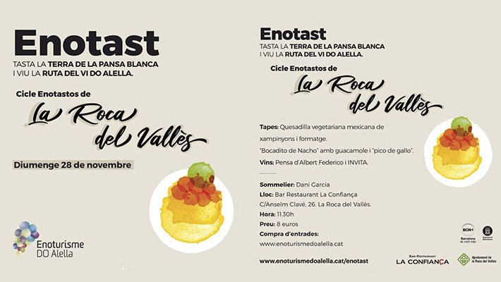 Diumenge vinent, Enotast a La Roca del Vallès
