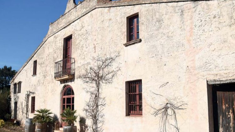 Can Matons, masia seu del celler Raventós d'Alella i que dona nom al nou projecte