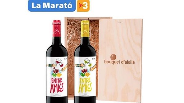 Bouquet d'Alella posa a la venda un lot de vi a benefici de la Marató de TV3