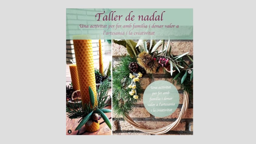 Vallmora organitza un taller de Nadal
