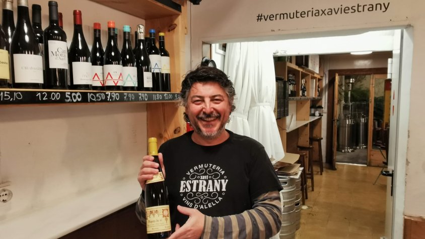 El Legítim disponible a copes a la vermuteria Xavi Estrany d'Alella