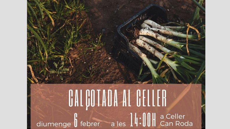 Diumenge 6 de febrer, calçotada a Can Roda