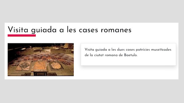 El proper 6 de març, vi i patrimoni romà, a Badalona
