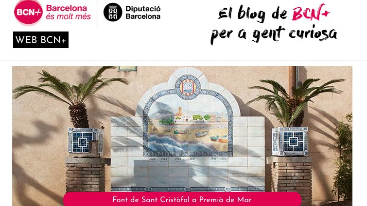La Diputació de Barcelona proposa una ruta entre Montmeló i Premià de Mar per conèixer l'entorn