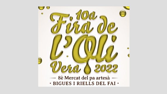 Arriba la 10a Fira de l'Oli Vera i el 8è Mercat del pa artesà