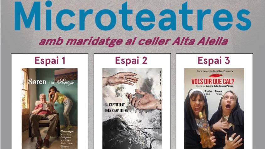 Programen una nova sessió de Microteatre a Alta Alella