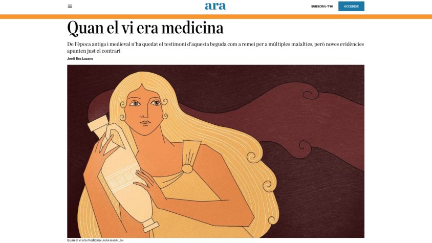 Un article de l'Ara d'ahir diumenge, esmenta el Legítim