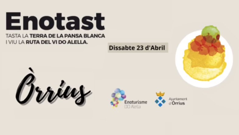 Demà dissabte, Enotast a Òrrius