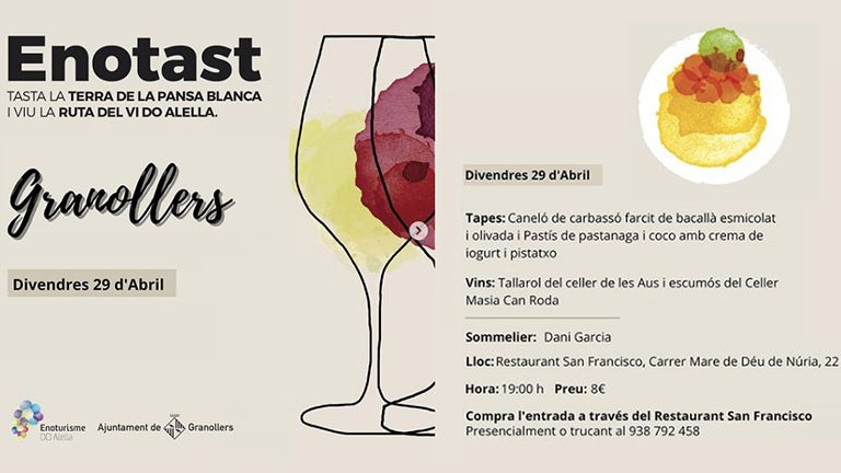Divendres vinent, Enotast a Granollers