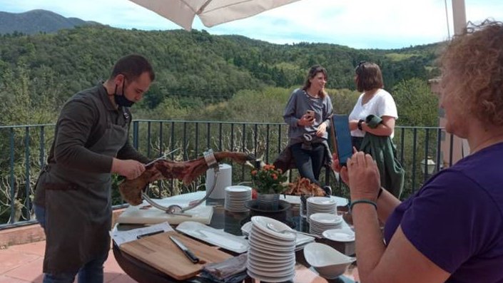 Touroperadors turístics nord-americans visiten el Vallès Oriental buscant propostes de natura i benestar