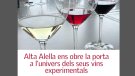Compartim en format PDF el tast de vins experimentals d'Alta Alella que vam publicar al darrer número de Papers de vi