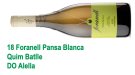 Foranell Pansa Blanca. Aquestes vacances, cada dia, una pansa blanca