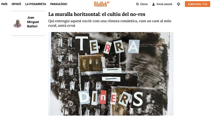 Un article de Vilaweb cita Papers de vi