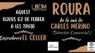 Aquest dijous es presenta el celler Roura a la Bodega del Mascaró