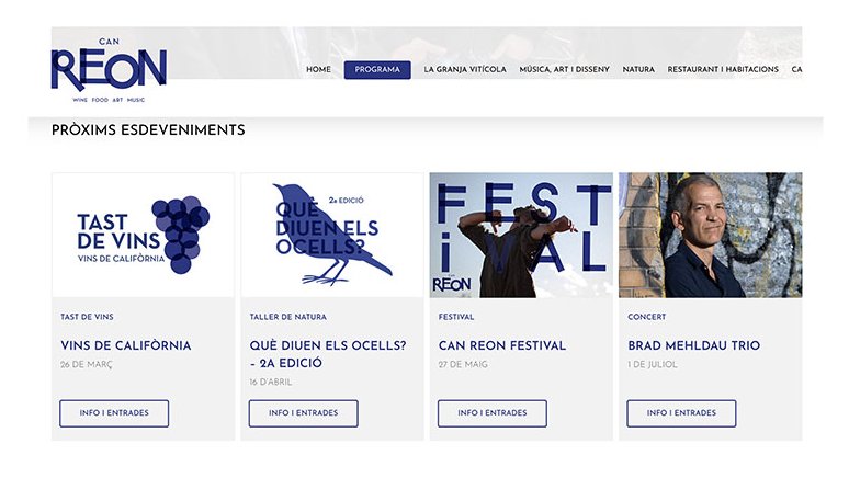 Can Reon comença a programar activitat cultural de manera regular